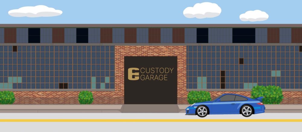Collectible car NFTs from Custody Garage