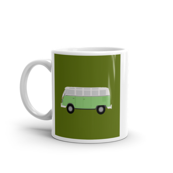 Car mugs such as this one with a Volkswagen Kombi